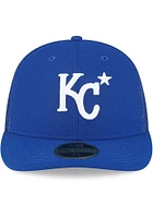 New Era Kansas City Royals Mens Blue All Star Game No Patch LP 59FIFTY Fitted Hat