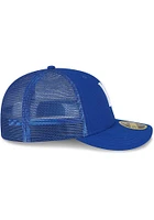New Era Kansas City Royals Mens Blue All Star Game No Patch LP 59FIFTY Fitted Hat
