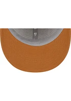 New Era Cleveland Browns Tan Cleveland Browns Tan Tonal Custom Logo Canvas LP9FIFTY Mens Snapback..