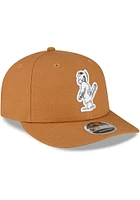 New Era St Louis Cardinals Tan St. Louis Cardinals Tan Tonal Custom Logo Canvas LP9FIFTY Mens Snap..