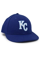 New Era Kansas City Royals Blue KC Royals Blue Tonal Custom Logo Canvas LP9FIFTY Mens Snapback Hat