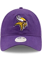 New Era Minnesota Vikings Purple Core Classic 9TWENTY Womens Adjustable Hat