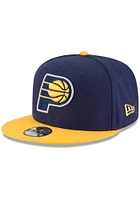 New Era Indiana Pacers Navy Blue 2T 9FIFTY Youth Snapback Hat