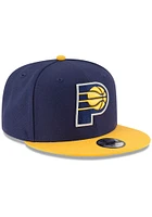 New Era Indiana Pacers Navy Blue 2T 9FIFTY Youth Snapback Hat