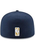 New Era Indiana Pacers Mens Navy Blue Basic 59FIFTY Fitted Hat