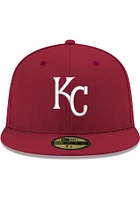New Era Kansas City Royals Mens Red KC GCP Grey UV 59FIFTY Fitted Hat