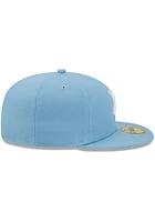 New Era Kansas City Royals Mens Blue KC Sky GCP Grey UV 59FIFTY Fitted Hat