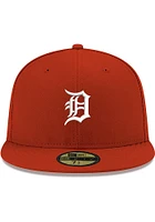 New Era Detroit Tigers Mens Red UV 59FIFTY Fitted Hat