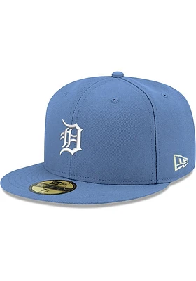 New Era Detroit Tigers Mens Blue Det Sky GCP Grey UV59FIFTY Fitted Hat