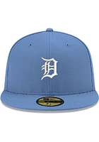 New Era Detroit Tigers Mens Blue Det Sky GCP Grey UV59FIFTY Fitted Hat