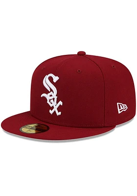 New Era Chicago White Sox Mens Red Chi GCP Grey UV 59FIFTY Fitted Hat