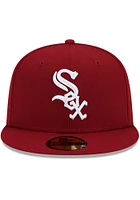 New Era Chicago White Sox Mens Red Chi GCP Grey UV 59FIFTY Fitted Hat