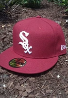 New Era Chicago White Sox Mens Red Chi GCP Grey UV 59FIFTY Fitted Hat