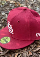 New Era St Louis Cardinals Mens Red STL GCP Grey UV 59FIFTY Fitted Hat