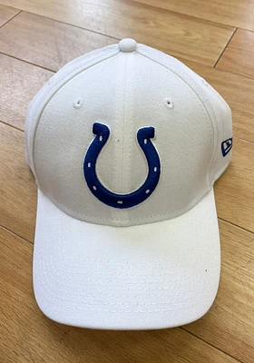 New Era Indianapolis Colts Mens White Ind GCP 39THIRTY Flex Hat