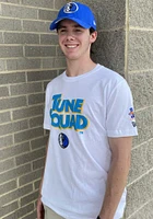 New Era Dallas Mavericks Blue Tune Squad Short Sleeve T Shirt