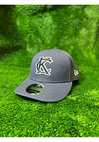 New Era Kansas City Black Kansas City Navy Tonal Logo Custom Canvas LP9FIFTY Mens Snapback Hat