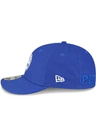 New Era Philadelphia 76ers Blue Philadelphia 76ers blue Tonal Logo Custom Canvas LP9FIFTY Mens Sna..