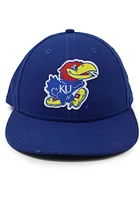 New Era Kansas Jayhawks Blue Kansas Jayhawks Blue Tonal Logo Custom Canvas LP9FIFTY Mens Snapback..