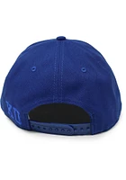 New Era Kansas Jayhawks Blue Kansas Jayhawks Blue Tonal Logo Custom Canvas LP9FIFTY Mens Snapback..