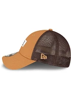New Era St Louis St. Louis Tonal Canvas Trucker 9FORTY Adjustable Hat - Tan