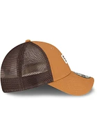 New Era St Louis St. Louis Tonal Canvas Trucker 9FORTY Adjustable Hat - Tan