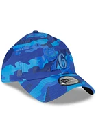 New Era Philadelphia 76ers Philadelphia 76ers Tonal Blue Camo Casual Classic Adjustable Hat - Blue
