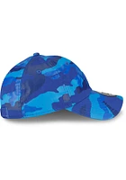 New Era Philadelphia 76ers Philadelphia 76ers Tonal Blue Camo Casual Classic Adjustable Hat - Blue