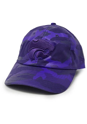 New Era K-State Wildcats Kansas State Wildcats Tonal Purple Camo Casual Classic Adjustable Hat - P..