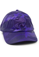 New Era K-State Wildcats Kansas State Wildcats Tonal Purple Camo Casual Classic Adjustable Hat - P..