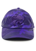 New Era K-State Wildcats Kansas State Wildcats Tonal Purple Camo Casual Classic Adjustable Hat - P..