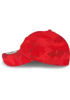 New Era Ohio State Buckeyes Ohio State Buckeyes Tonal Red Camo Casual Classic Adjustable Hat - R..