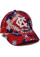 New Era Kansas City Monarchs KC Monarchs 3-Tone Tie Dye Casual Classic Adjustable Hat - Blue