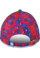 New Era Philadelphia 76ers Philadelphia 76ers 3-Tone Tie Dye Casual Classic Adjustable Hat - Blue
