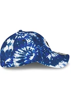 New Era Penn State Nittany Lions Penn State 3-Tone Tie Dye Casual Classic Adjustable Hat - Blue