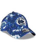 New Era Penn State Nittany Lions Penn State 3-Tone Tie Dye Casual Classic Adjustable Hat - Blue