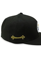 New Era Pittsburgh Steelers Mens Black City Landmark UV 59FIFTY Fitted Hat