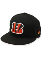 New Era Cincinnati Bengals Mens Black City Landmark UV 59FIFTY Fitted H..