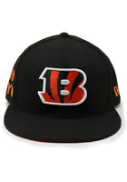 New Era Cincinnati Bengals Mens Black City Landmark UV 59FIFTY Fitted H..