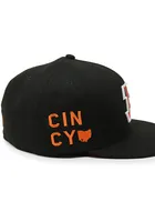 New Era Cincinnati Bengals Mens Black City Landmark UV 59FIFTY Fitted H..