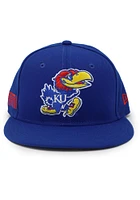 New Era Kansas Jayhawks Mens Blue Jayhwaks Landmark UV 59FIFTY Fitted Hat