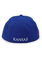New Era Kansas Jayhawks Mens Blue Jayhwaks Landmark UV 59FIFTY Fitted Hat