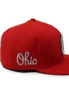 New Era Ohio State Buckeyes Mens Red Landmark UV 59FIFTY Fitted Hat