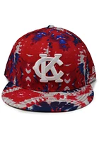 New Era Kansas City Monarchs Mens Red KC 3-Tone Tie Dye 59FIFTY Fitted Hat