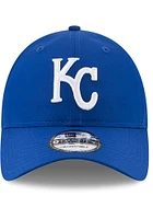 New Era Kansas City Royals KC Royals Perf 9TWENTY Adjustable Hat - Blue