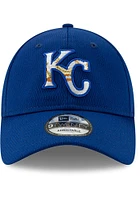 New Era Kansas City Royals KC Royals MLB20 BP 9TWENTY Adjustable Hat - Blue