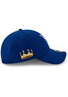 New Era Kansas City Royals KC Royals MLB20 BP 9TWENTY Adjustable Hat - Blue