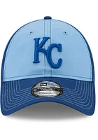 New Era Kansas City Royals KC Royals 2Tone MLB20 Clutch 9TWENTY Adjustable Hat - Blue