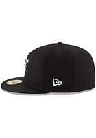 New Era Miami Dolphins Mens Black Basic 59FIFTY Fitted Hat
