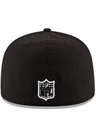 New Era Miami Dolphins Mens Black Basic 59FIFTY Fitted Hat